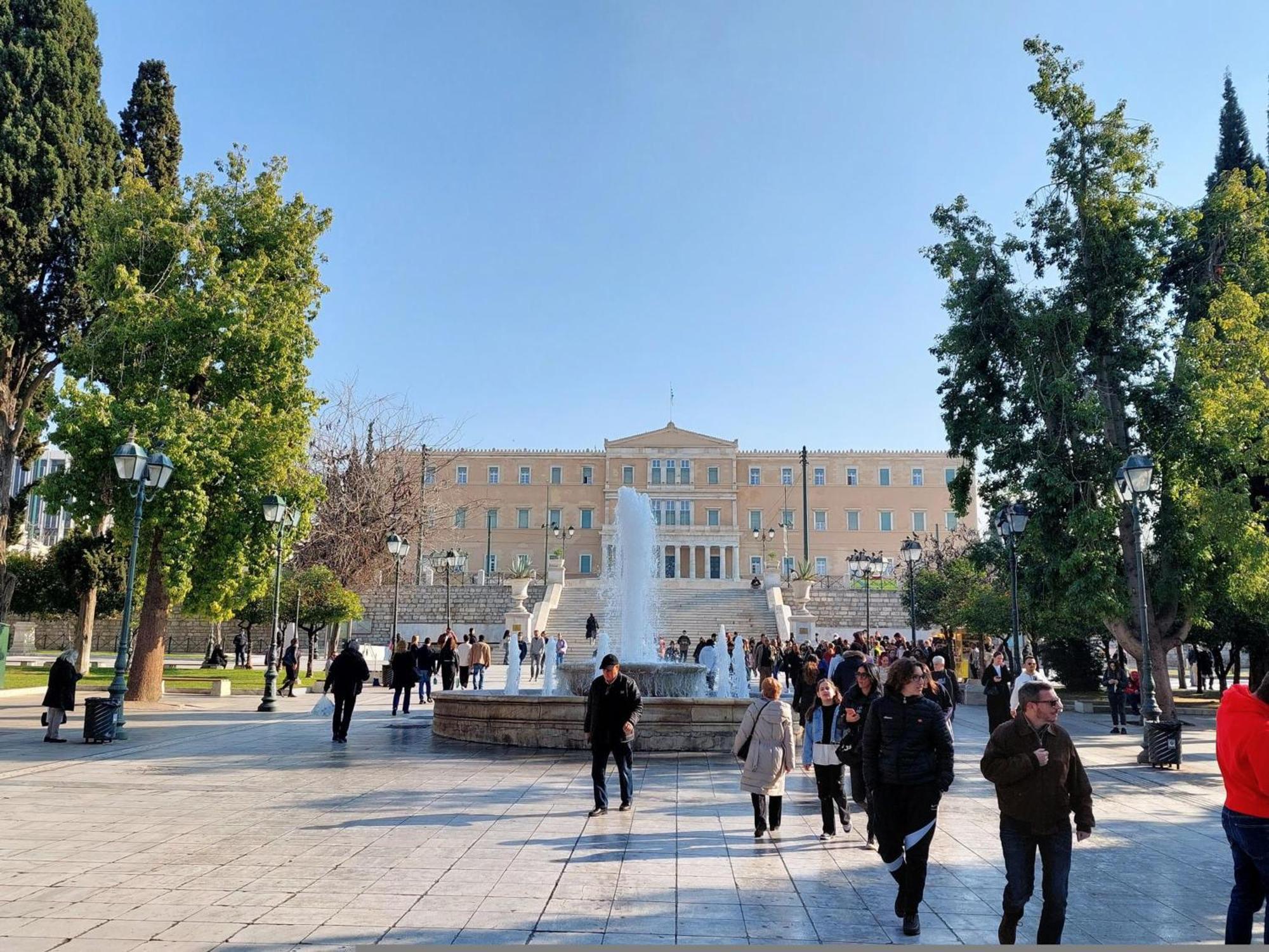 Elegant Apartment In Syntagma Square Athens Luaran gambar