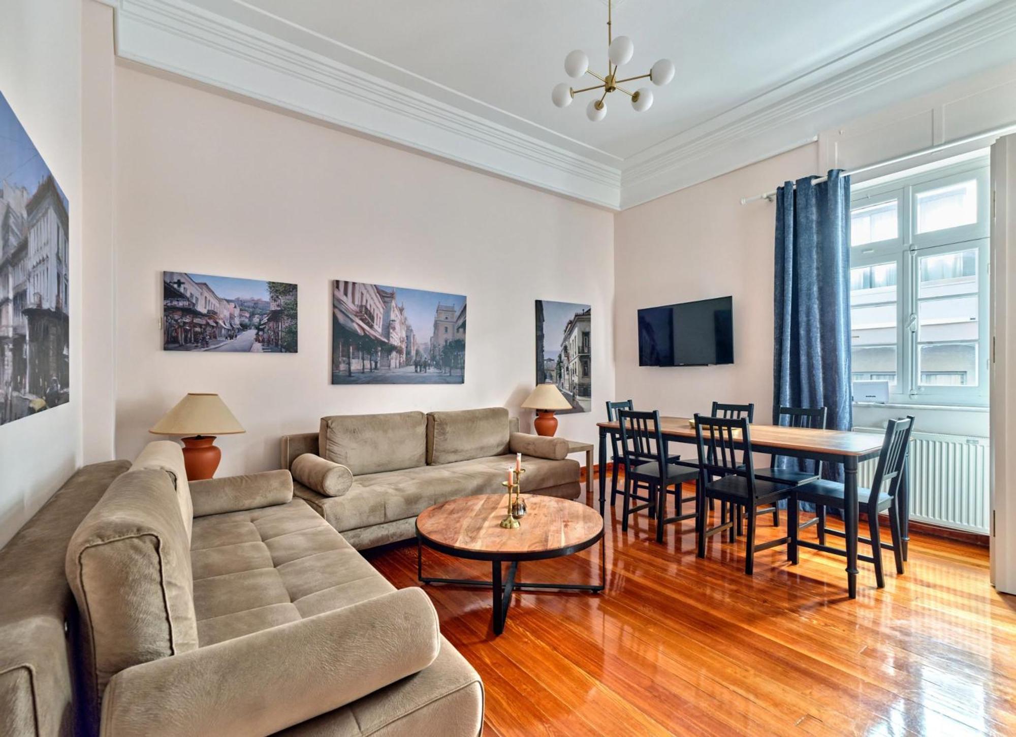Elegant Apartment In Syntagma Square Athens Luaran gambar